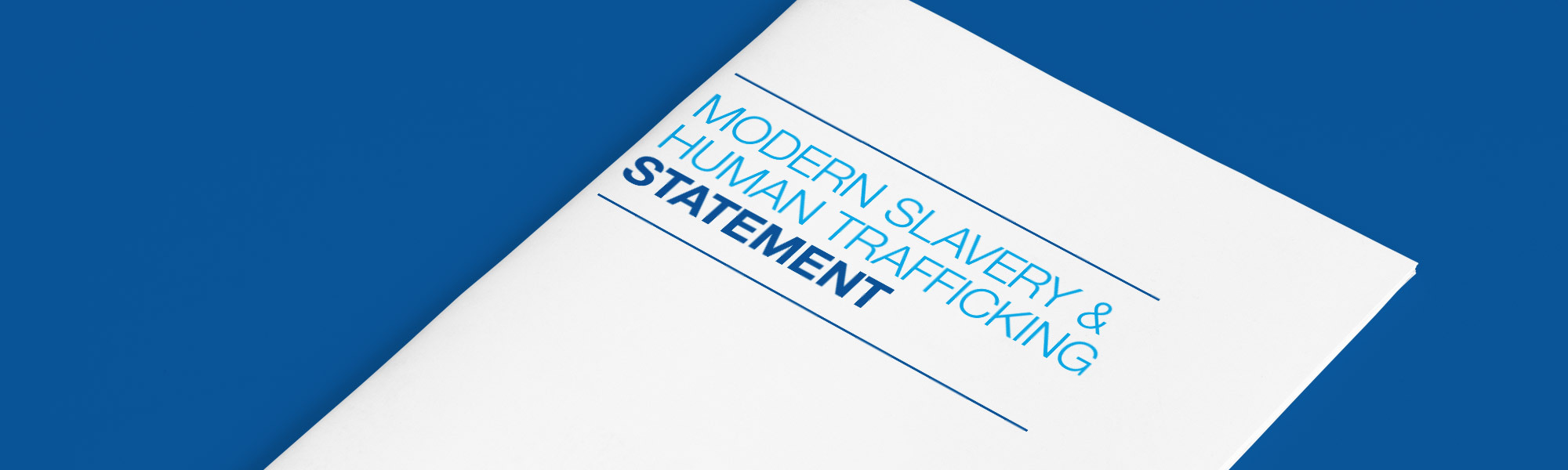 Modern Slavery Statement